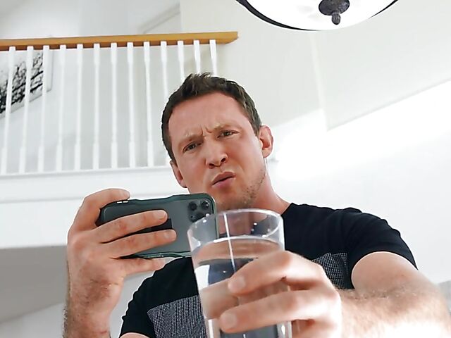 Lily Demure - Cute tranny anal with a curious guy