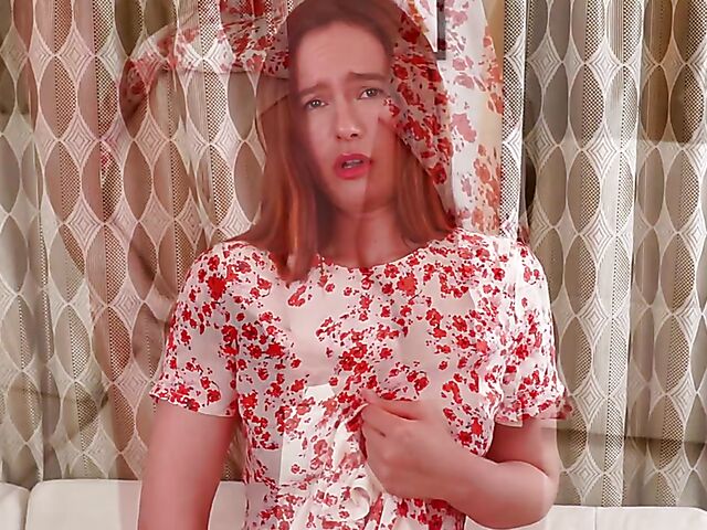 Solo redhead porn with sexy Chicago masturbating for you