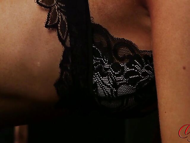 CFNM teen and old man masturbation with British blonde schoolgirl Ellie Louise watching him jerk off