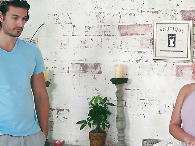 Nuru massage fuck with curious Paige Owens