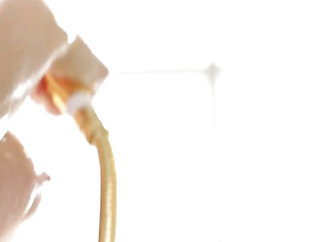 Big natural tits solo in the bathroom with Stella Cardo