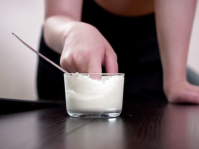 Lovita Fate - Blonde with glasses office masturbation