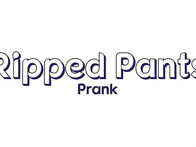 Lacey London - Fit ebony POV in ripped yoga pants