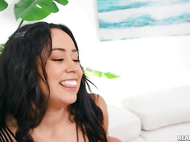 Lingerie fuck with horny latina Dania Vega