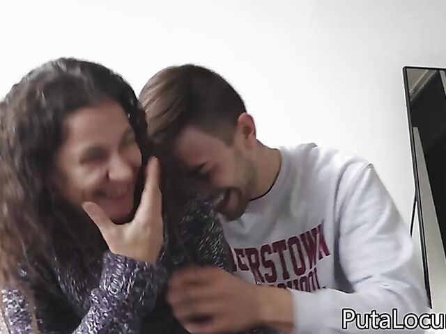 Spanish couple casting by Torbe featuring Lamala and her lucky BF