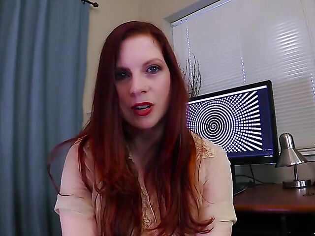 POV hypnotized fuck with red-haired sex therapist Lady Olivia Fyre