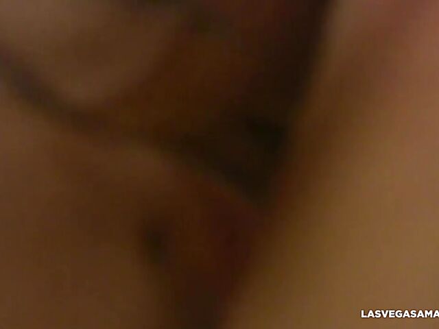 Ivy Lace - Chubby blonde dildo masturbation in front of you