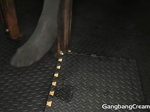 Interracial DP gangbang with all-natural Febby Twigs