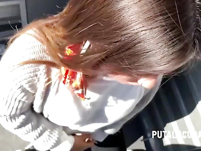 Camila Palmer - Street blowjob and sex in bed with Torbe