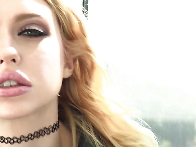 IR big black cock anal with petite white babe Chloe Cherry