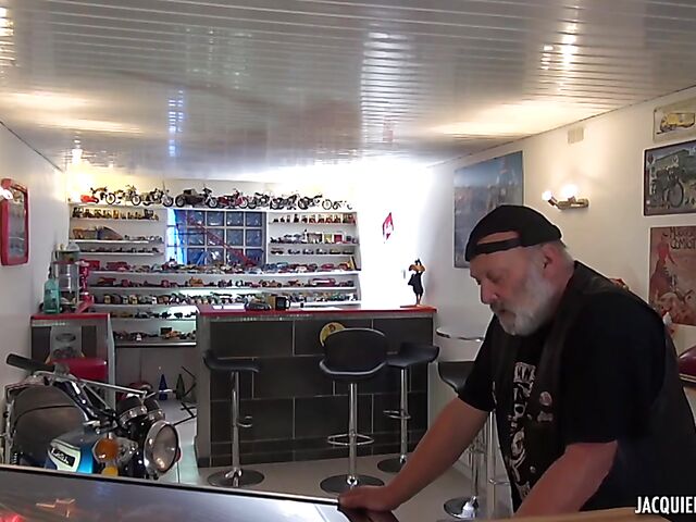 Hardcore french porn with sexy nurse Tiffany Doll helping the motorcycle mechanic