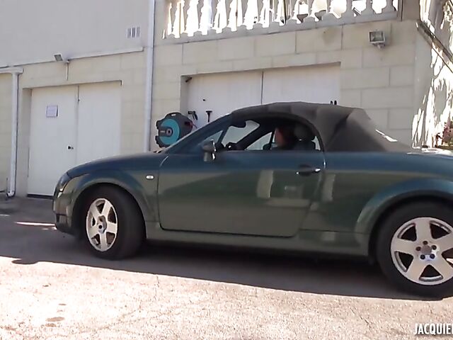 Hardcore french porn with sexy nurse Tiffany Doll helping the motorcycle mechanic