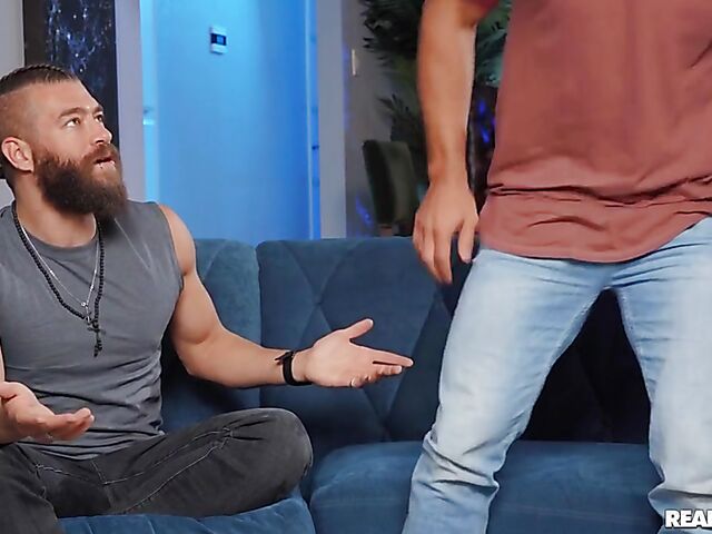 Blindfolded surprise for all-natural redhead Aria Kai