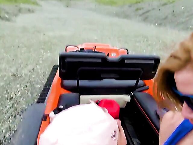 Outdoor sex in Alaska with horny travelers Lana Mars and AKGingersnaps