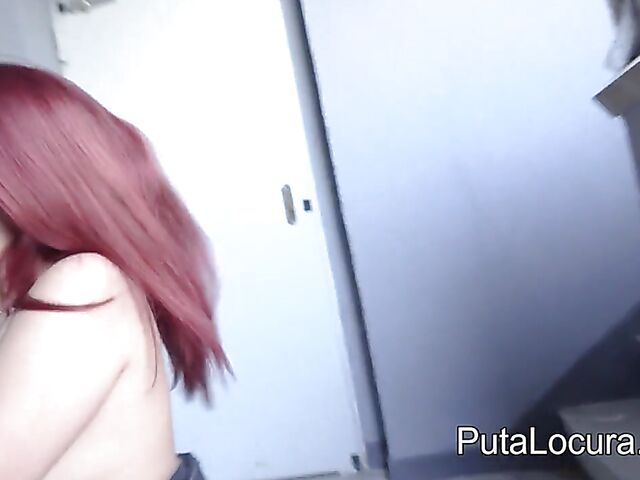 Spanish red head teen Red looking for a guy to eat and fuck cunt