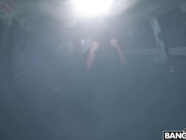 Blonde slut Bri Klein gets fucked good in a van