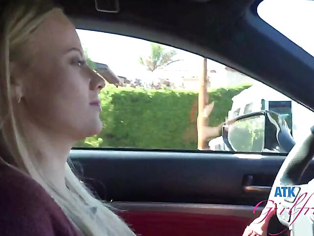 POV anal journey with blonde girlfriend Paris White