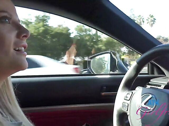 POV anal journey with blonde girlfriend Paris White