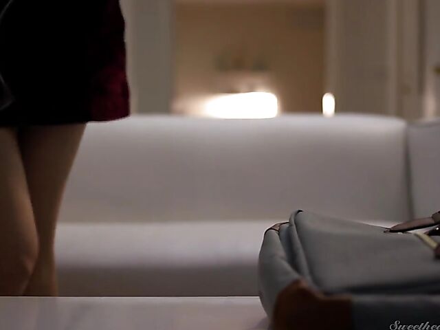 Lesbian fingering and squirting in the bedroom with Whitney Wright and Mackenzie Moss