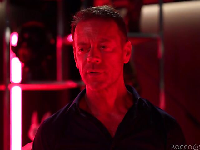 Rocco Siffredi anal milk play with Eveline Dellai and Angel Emily