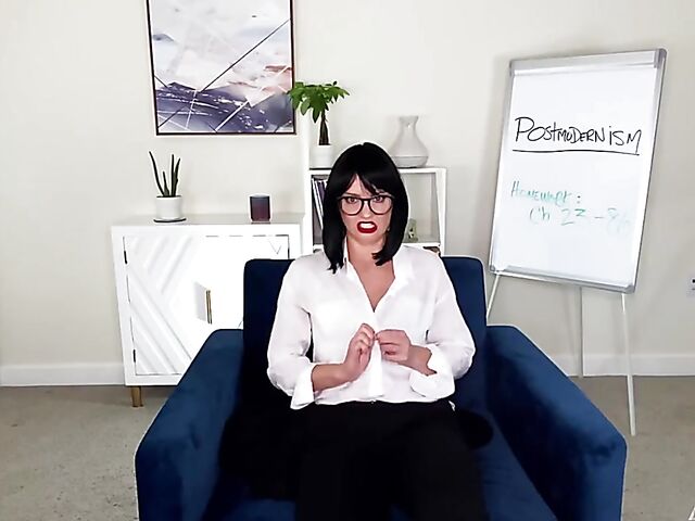 Allie Awesome - Double personality girl masturbating