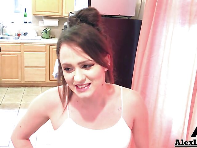 Alex Legend and Alex More POV sex and cum on belly in slow motion