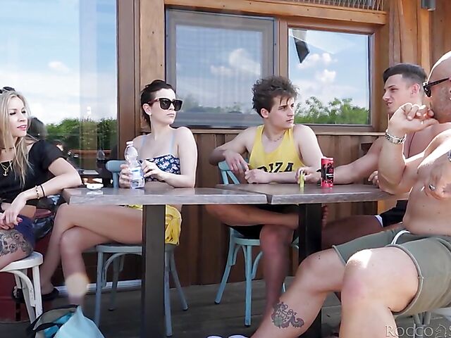 Group anal with Marica Chanel and Andreina Deluxe in Rocco Siffredi Academy