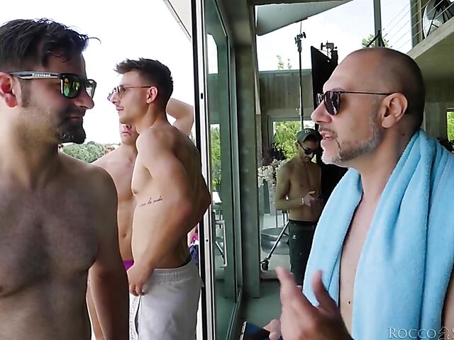 Group anal with Marica Chanel and Andreina Deluxe in Rocco Siffredi Academy