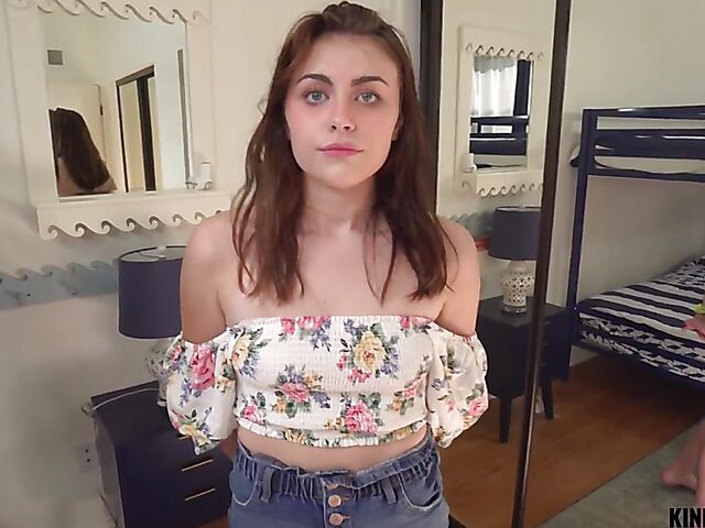 Great sex POV with blue-eyed stepsis Selina Bentz