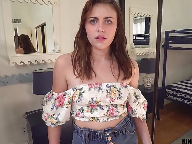 Great sex POV with blue-eyed stepsis Selina Bentz