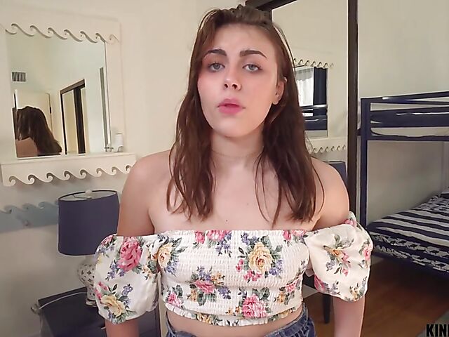 Great sex POV with blue-eyed stepsis Selina Bentz