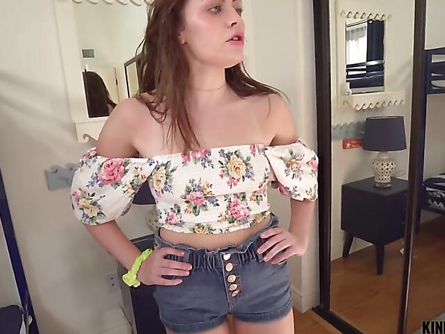Great sex POV with blue-eyed stepsis Selina Bentz