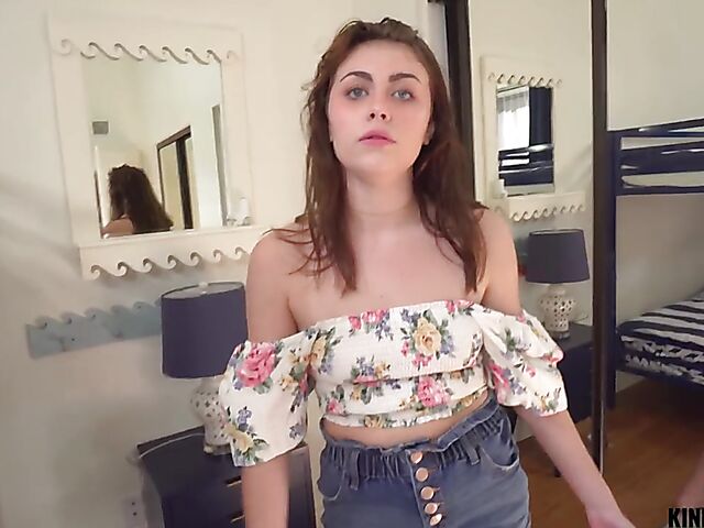 Great sex POV with blue-eyed stepsis Selina Bentz