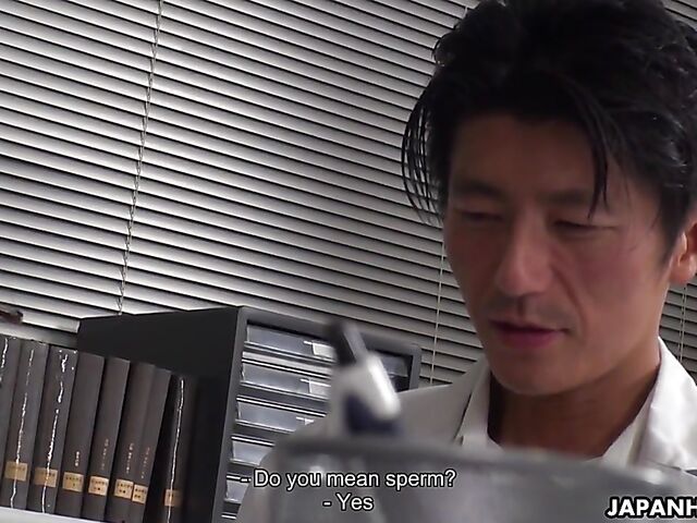 Koi Miyamura - Japanese nurse blowjob in doctor's office