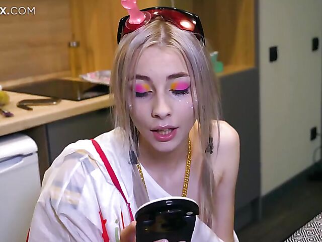 Crazy anal sex with unicorn girl Carolina Sun