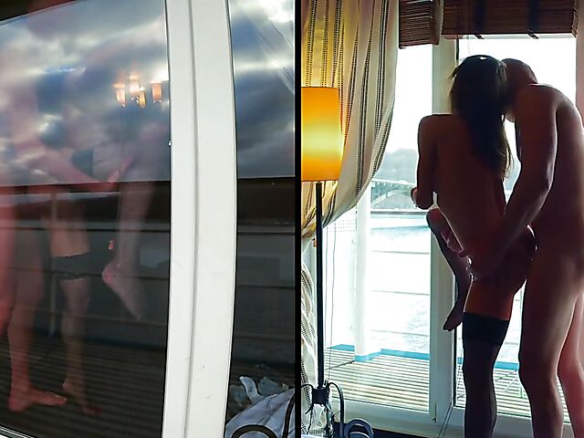 Mia Bandini - Hot couple anal with a view