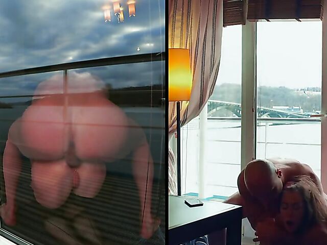 Mia Bandini - Hot couple anal with a view