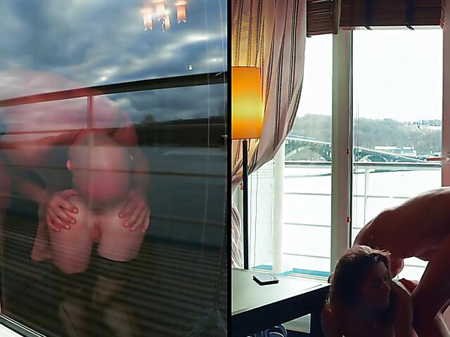 Mia Bandini - Hot couple anal with a view