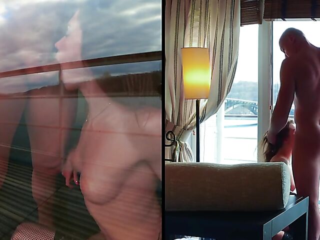 Mia Bandini - Hot couple anal with a view