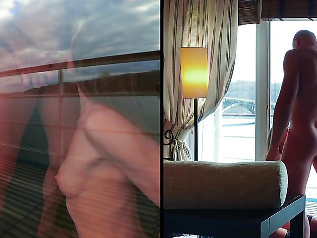 Mia Bandini - Hot couple anal with a view