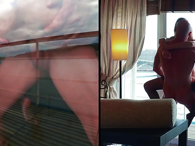 Mia Bandini - Hot couple anal with a view