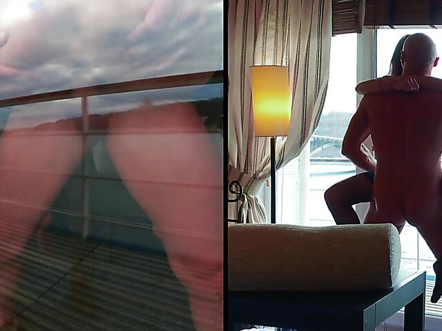 Mia Bandini - Hot couple anal with a view