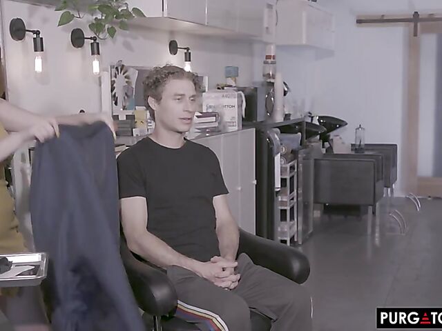 Big tits threesome with shaved redhead Annabel Redd and trimmed brunette Violet Myers