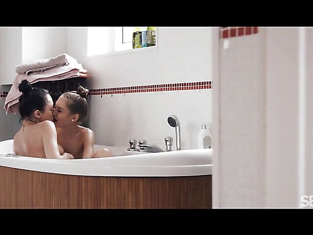 Alya Stark & Tiffany Tatum - Sensual lesbian love on Sunday