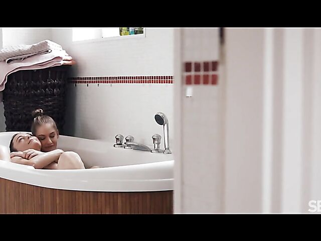 Alya Stark & Tiffany Tatum - Sensual lesbian love on Sunday