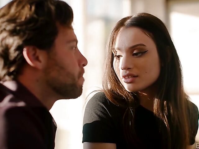 Sensual sex with beautiful photographer Liv Wild