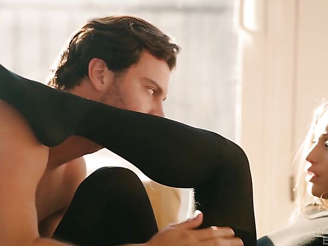 Sensual sex with beautiful photographer Liv Wild