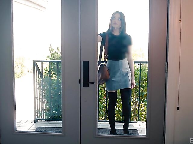 Sensual sex with beautiful photographer Liv Wild