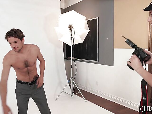 Aidra Fox - Female photographer fucks her male model