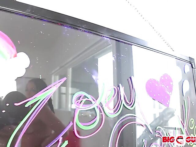 Zoey Foxx - Big eyed young chick blowjob POV